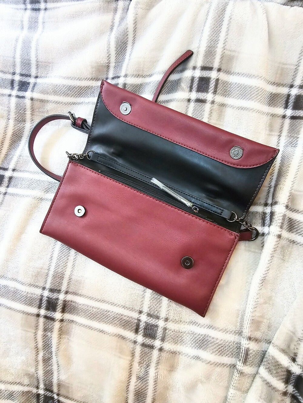 Burgundy Crossbody